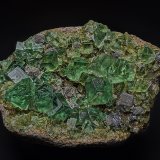 Fluorite, Galena
11.1 x 8.2 cm
(Autor: am mizunaka)