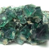 Fluorite
Specimen size 9 cm, largest crystal 2 cm
(Autor: Tobi)