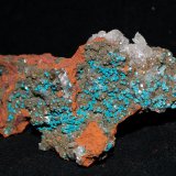 Rosasite with Calcite
11x5x4 cm
(Autor: Joseph DOliveira)