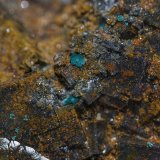 Fluorite, Calcite, Rosasite
9.7 x 6.4 cm
(Autor: am mizunaka)