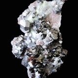 Galena, Sphalerite, Quartz
Specimen height 10 cm
(Autor: Tobi)