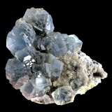 Fluorite
Specimen size 14 cm, largest crystal 3,5 cm
(Autor: Tobi)