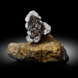 Sperrylite
7.5 x 4 x 6 cm / main crystal: 1.9 cm
(Autor: MIM Museum)