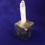 Quartz on Pyrite
6.6cm height
(Autor: dontgogreen)