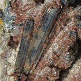 Barite, Stibnite
(Autor: am mizunaka)