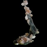 Stilbite-Ca and Quartz (variety chalcedony)
120 mm x 70 mm x 60 mm
(Autor: Dany Mabillard)