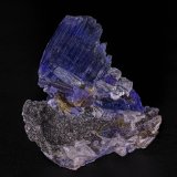 Zoisite (variety tanzanite), Graphite, Calcite
7.0 x 5.5 cm
(Autor: am mizunaka)