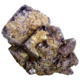 Fluorite, chalcopyrite
Specimen size 24 x 16 cm, largest crystal 11 cm
(Autor: Tobi)
