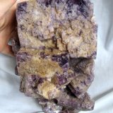 Fluorite, chalcopyrite
Specimen size 24 x 16 cm, largest crystal 11 cm
(Autor: Tobi)