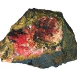 Rhodochrosite
Specimen size 6 cm, largest crystals 4 mm
(Autor: Tobi)
