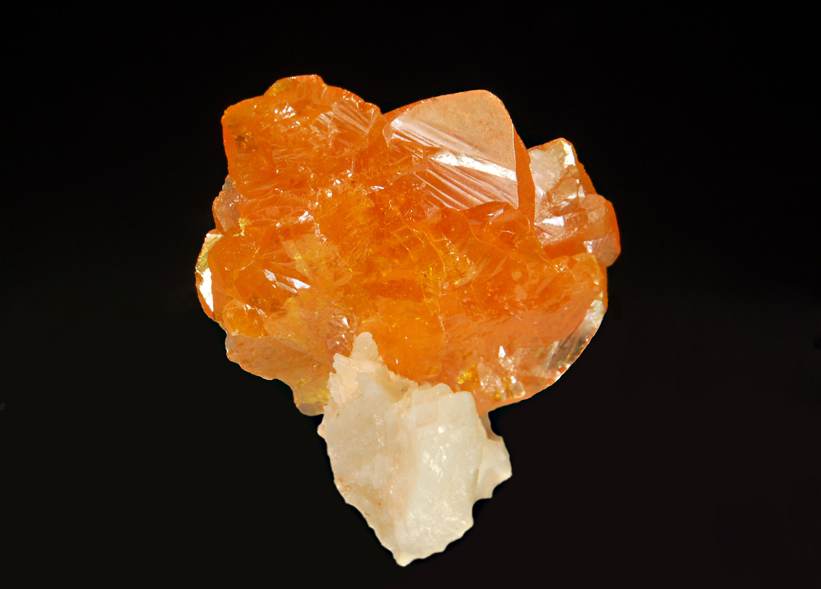 Wulfenite
2.1 cm
(Autor: Michael Shaw)