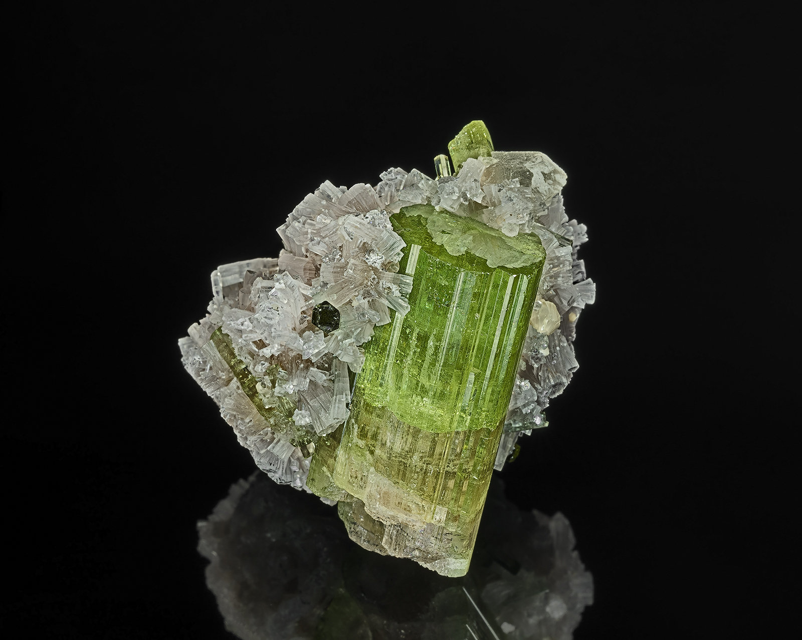 Tourmaline (Group), 'lepidolite'
4.1 x 4.0 cm
(Autor: am mizunaka)