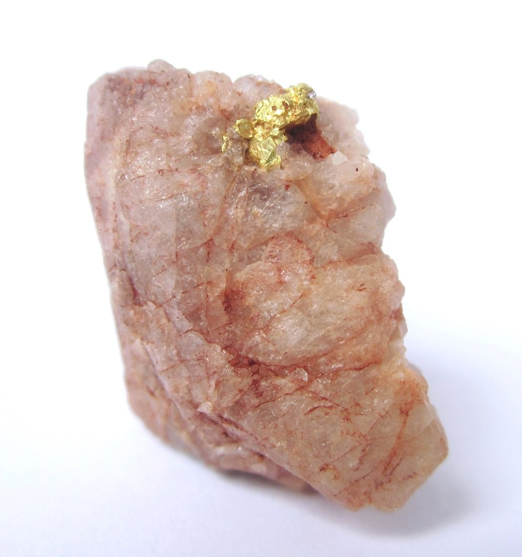 Gold, quartz
Specimen size 3 cm, the gold measures 5 mm
(Autor: Tobi)