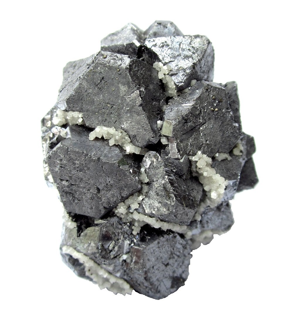 Galena, dolomite
Specimen height 5 cm
(Autor: Tobi)