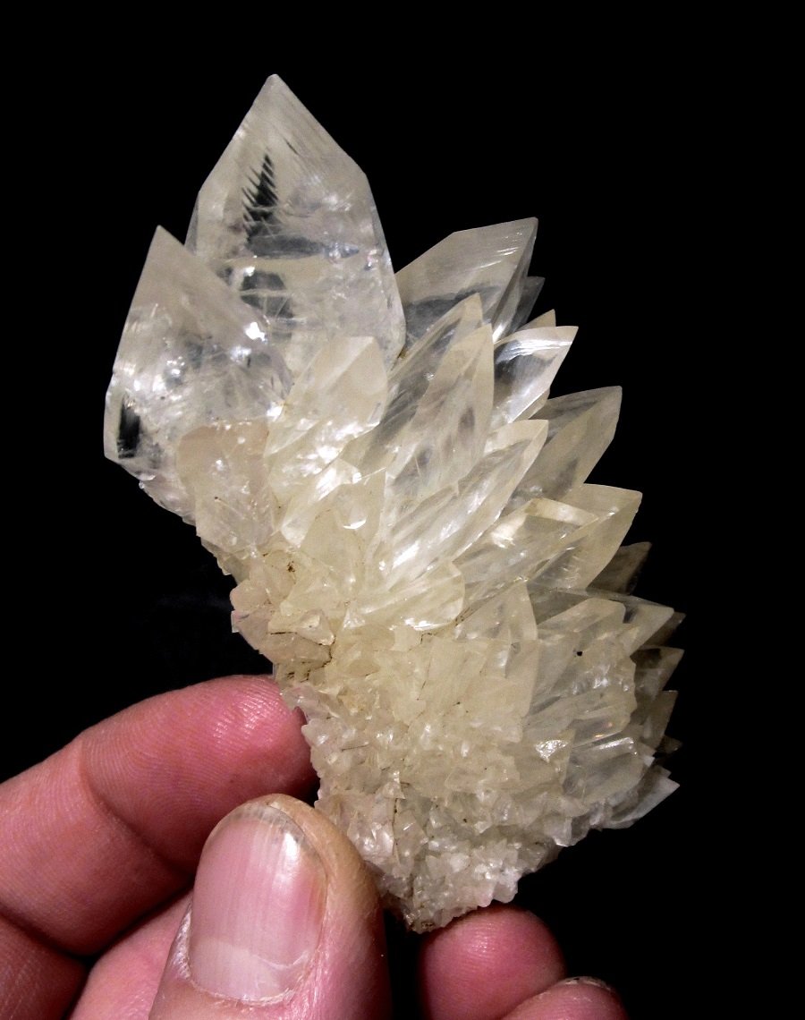 Calcite
Specimen size 8 cm, largest crystal 2,5 cm
(Autor: Tobi)