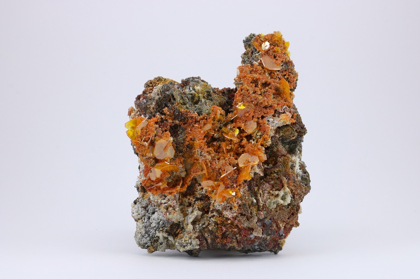 Wulfenite with Mimetite
12 cm
(Autor: Arash Ghafari)