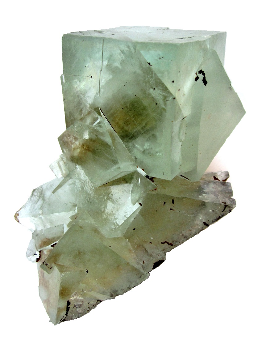 Fluorite
Specimen size 11,5 cm, largest crystal 4 cm
(Autor: Tobi)