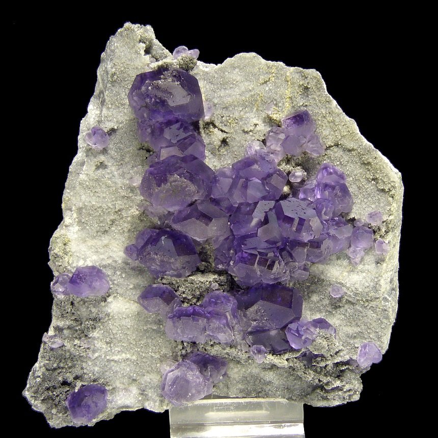 Fluorite
Specmien size 13 x 12 cm
(Autor: Tobi)