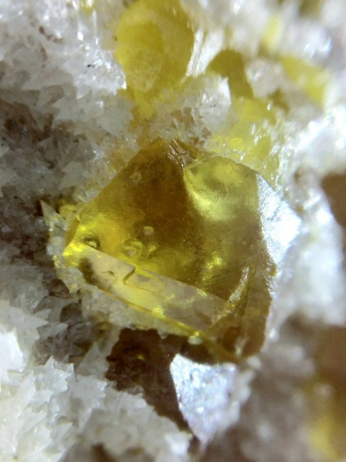 Sulphur with Calcite
Cm 0.4
(Autor: mineralenzo)