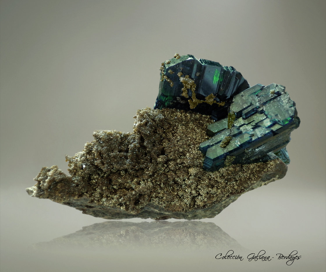 Vivianita
106 x 72 x 53 mm.
(Autor: Rafael Galiana)