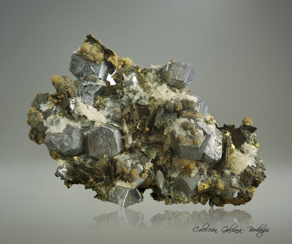 Galena
125 x 82 x 37 mm.
(Autor: Rafael Galiana)