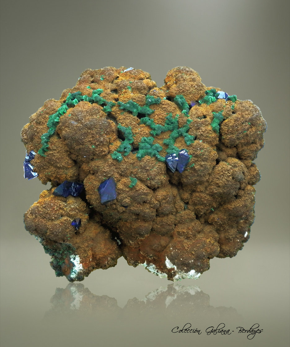 Azurita
80 x 72 x 42 mm
(Autor: Rafael Galiana)