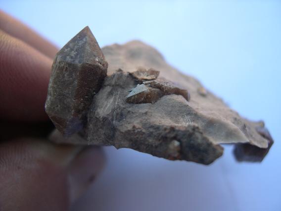 Cuarzo
Tamaño del cristal 1,5 cm.
(Autor: minero1968)