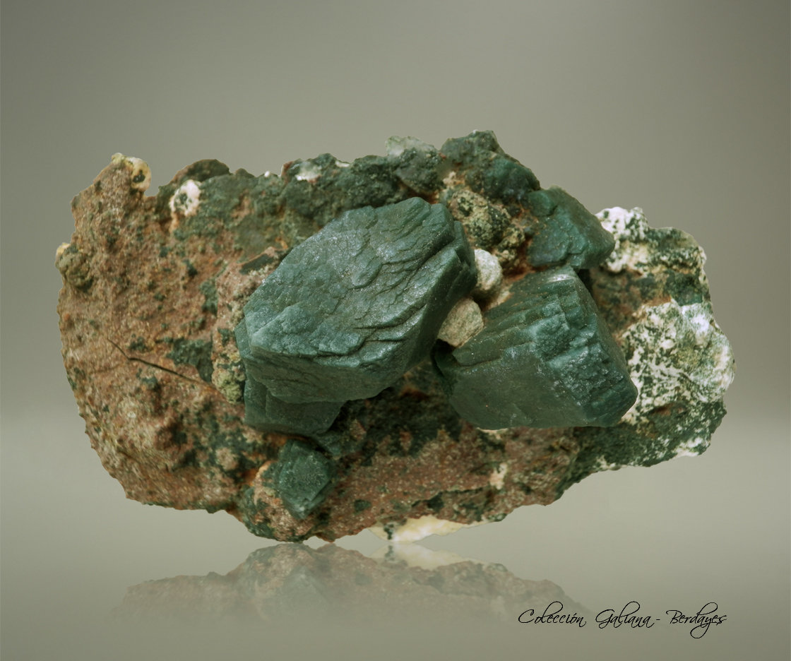Celadonita
90 x 60 x 43 mm.
(Autor: Rafael Galiana)