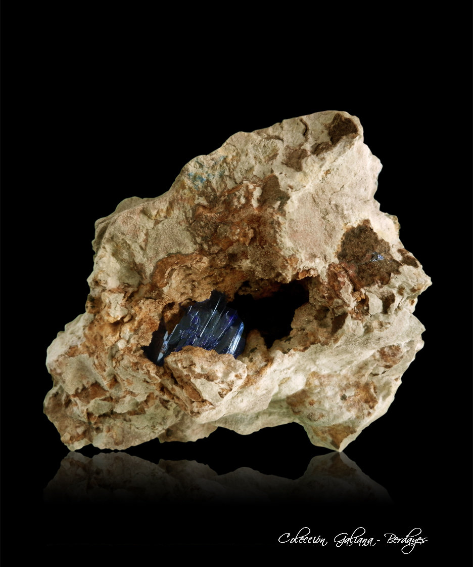 Azurita
90 x 73 x 51 mm.
(Autor: Rafael Galiana)