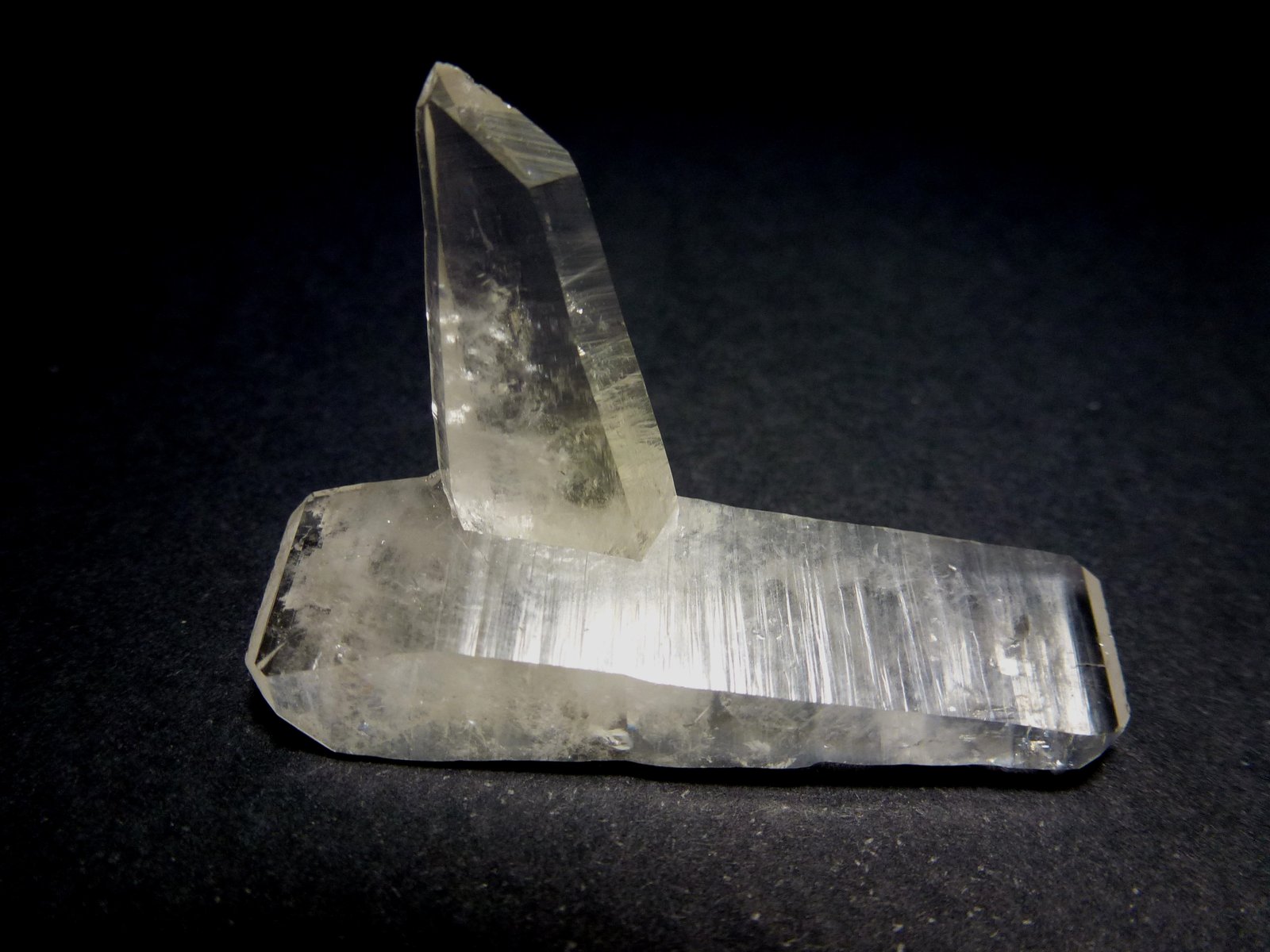 Cuarzo (variedad cristal de roca)
5 x 4 cm.
(Autor: javier ruiz martin)