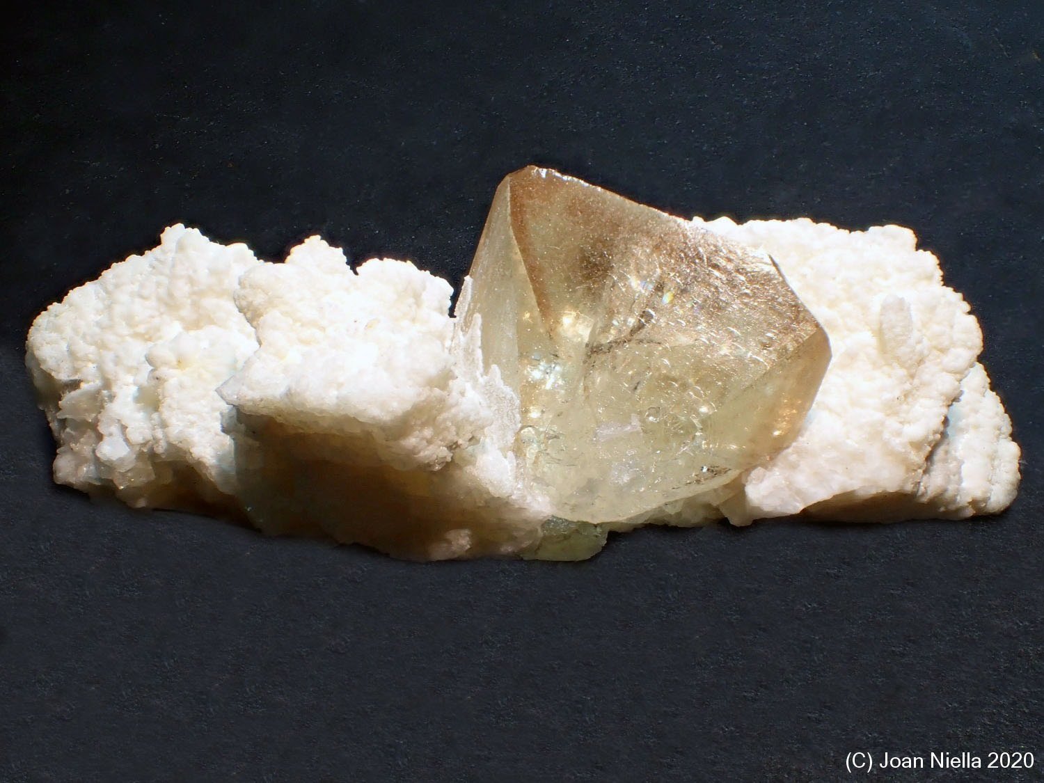 Topacio, Albita
60 x 25 mm
(Autor: Joan Niella)