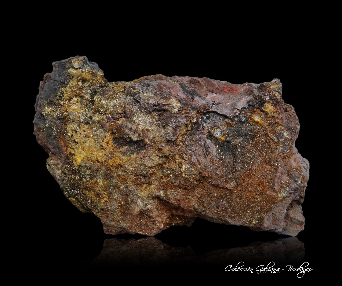 Natrojarosita
112 x 70 x 36 mm.
(Autor: Rafael Galiana)