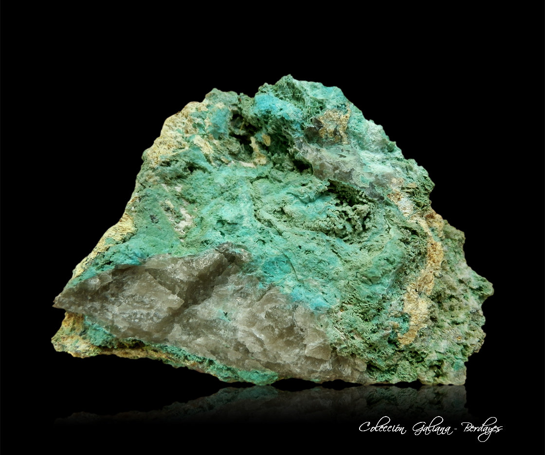 Turquesa (variedad rashleighita)
87 x 62 x 46 mm.
(Autor: Rafael Galiana)