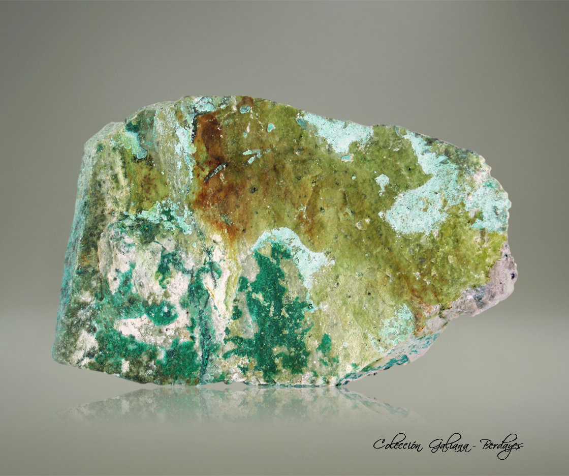 Chenevixita
91 x 56 x 17 mm.
(Autor: Rafael Galiana)