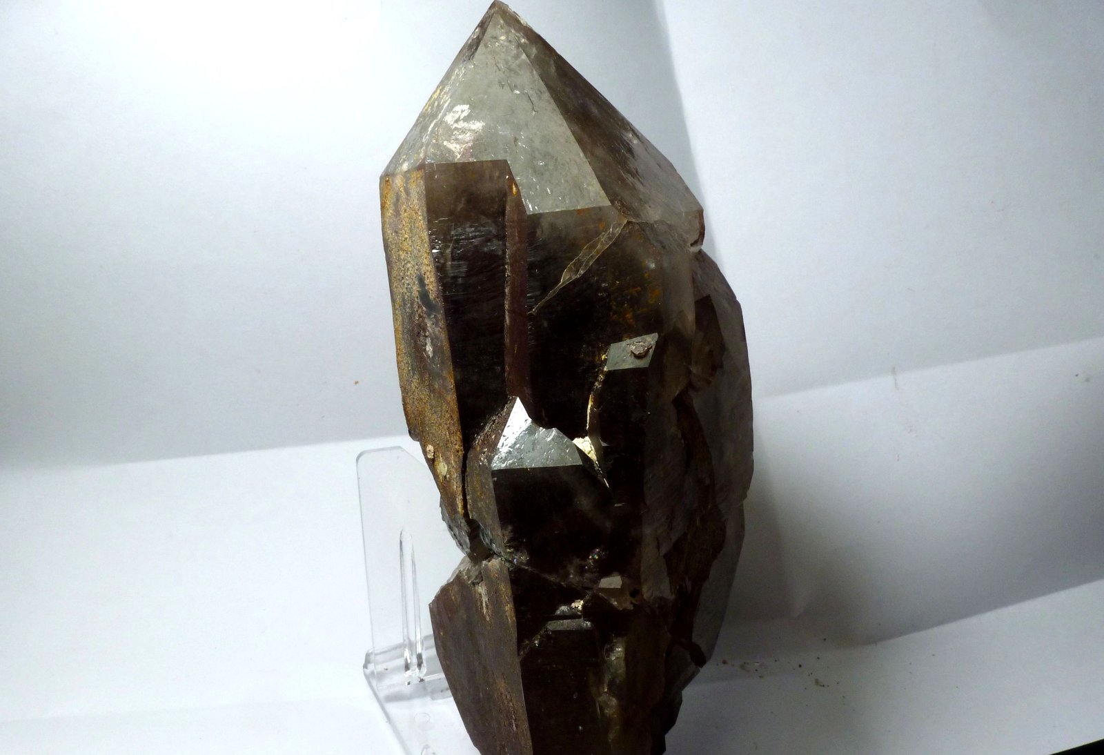 Cuarzo (variedad ahumado)
Medida: 13 x 6,5 x 6 cm
(Autor: Sergio Pequeño)