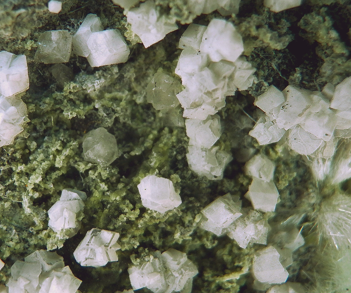 Crandallita pseudo Fluellita
Encuadre 10,5 x 9 mm.
(Autor: Rafael Galiana)