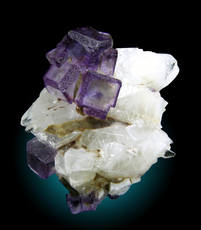 Fluorita, Calcita<br />Filón Josefa-Vene