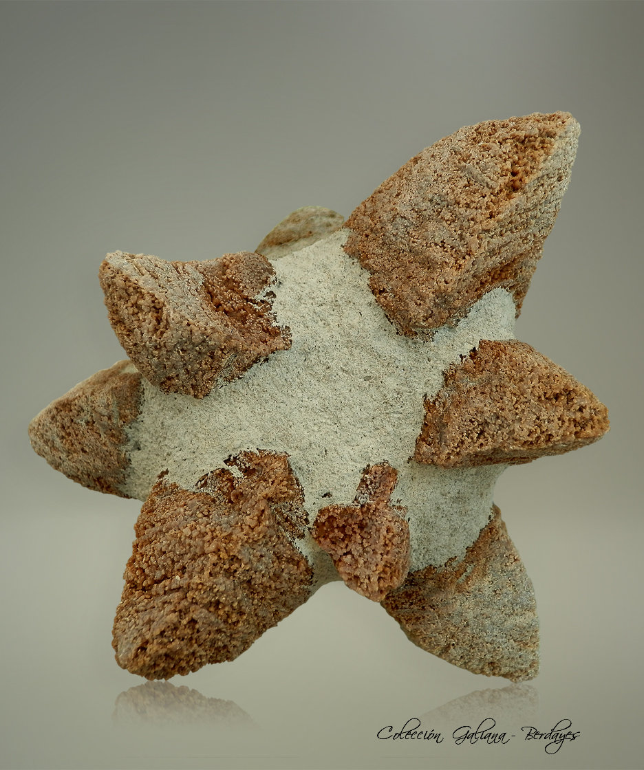 Calcita (variedad glendonita) pseudomórfica de ikaita
71 x 65 x 55 mm.
(Autor: Rafael Galiana)