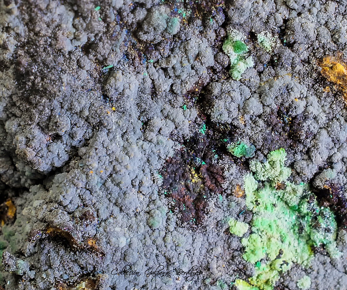 Arsenogoyazita
Encuadre de la fotografía 10 mm
(Autor: Rafael Galiana)