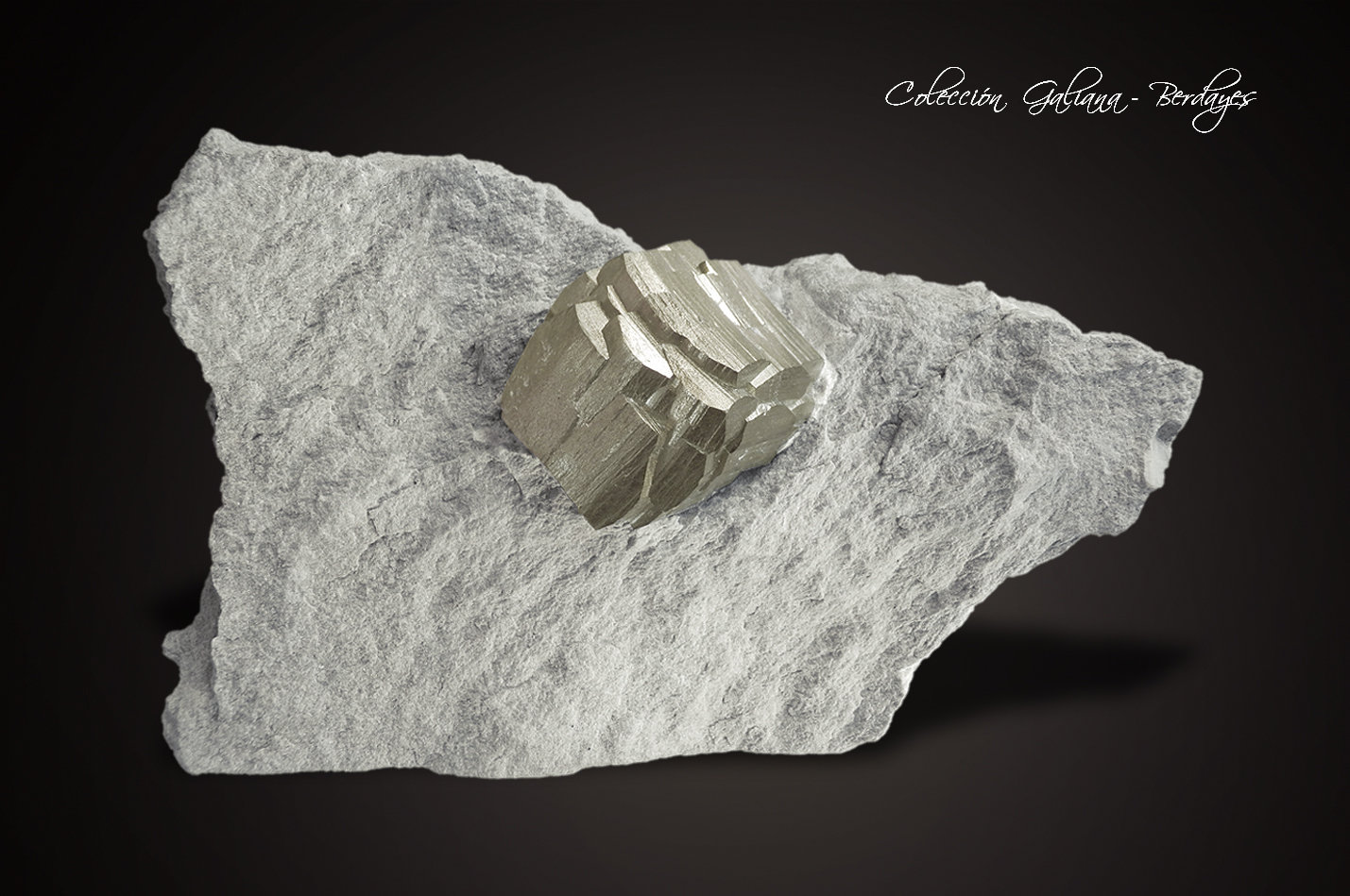 Pirita
118 x 72 x 48 mm.
(Autor: Rafael Galiana)