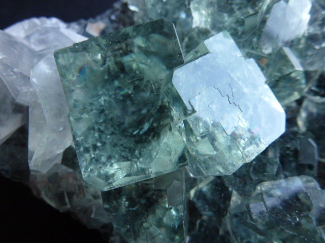 Fluorita, Calcita
7 x 6,5 cm.
(Autor: javier ruiz martin)