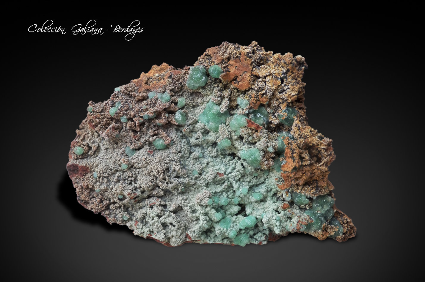Adamita (variedad alumino adamita)
61 x 53 x 20 mm.
(Autor: Rafael Galiana)