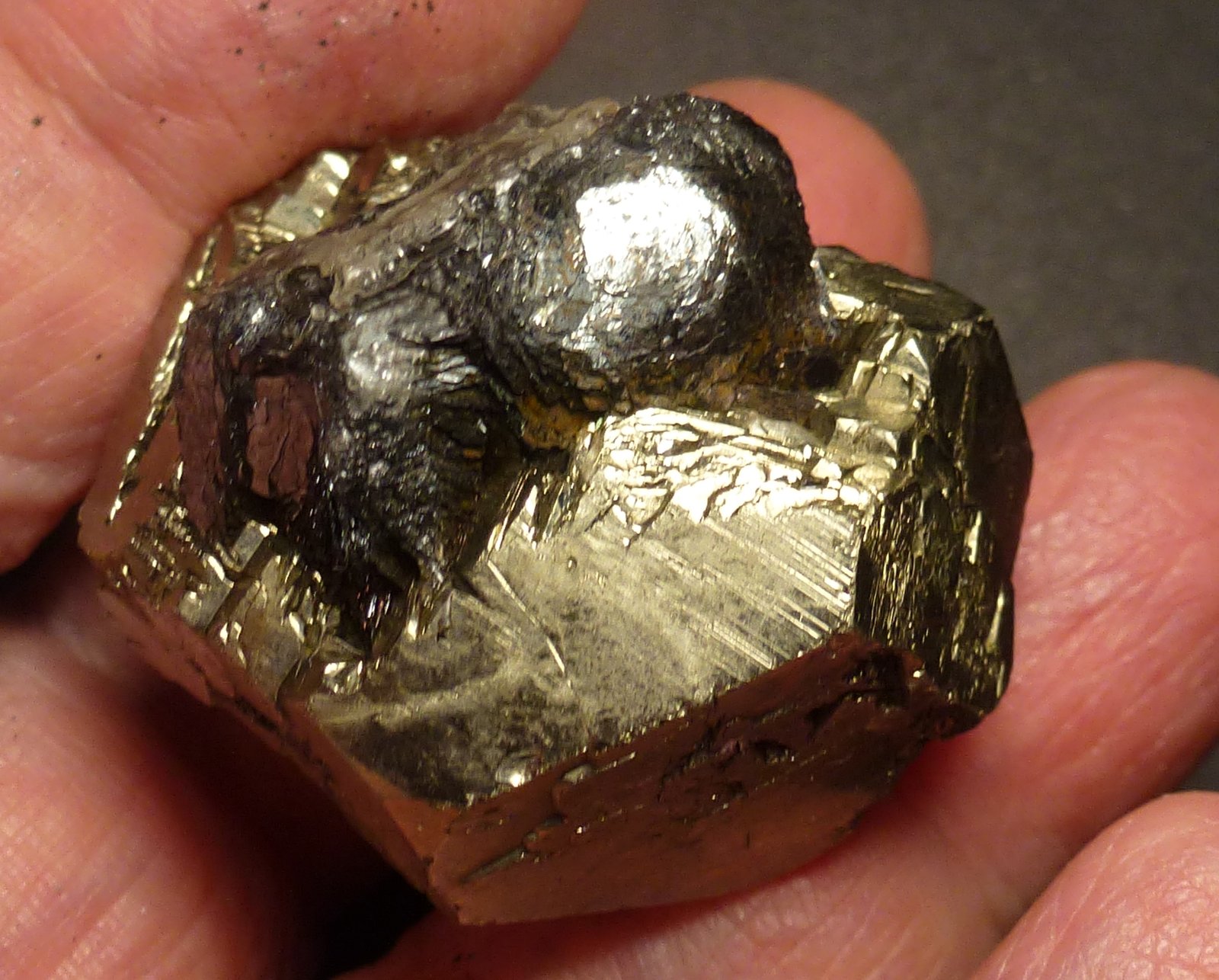Pirita, Hematites
5 x 5 cm.
(Autor: javier ruiz martin)
