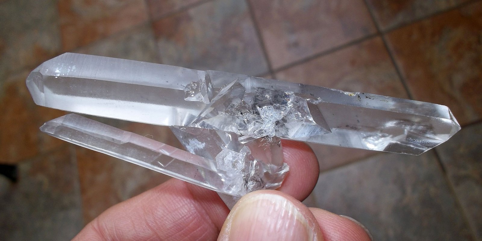 Cuarzo
8 cm el cristal más largo
(Autor: Cristalino)