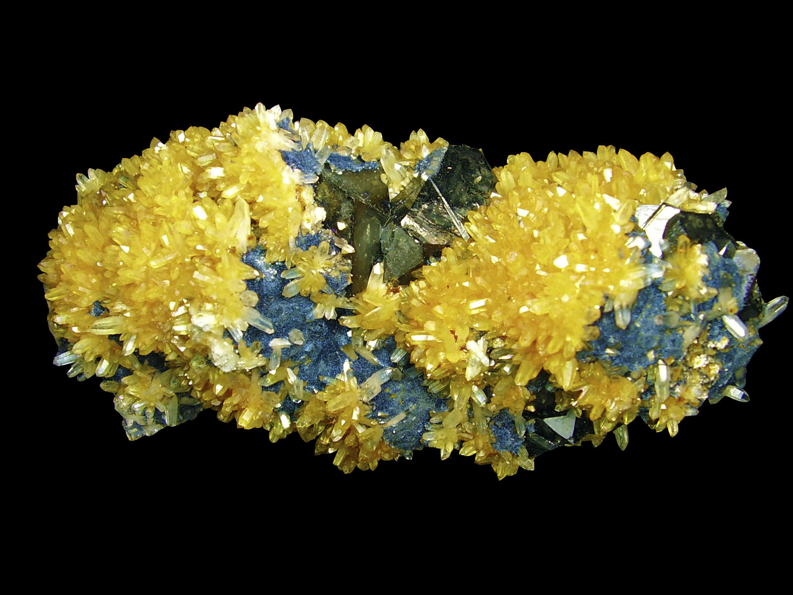 Cuarzo, Esfalerita, Boulangerita
11´5x6 cm
(Autor: geoalfon)