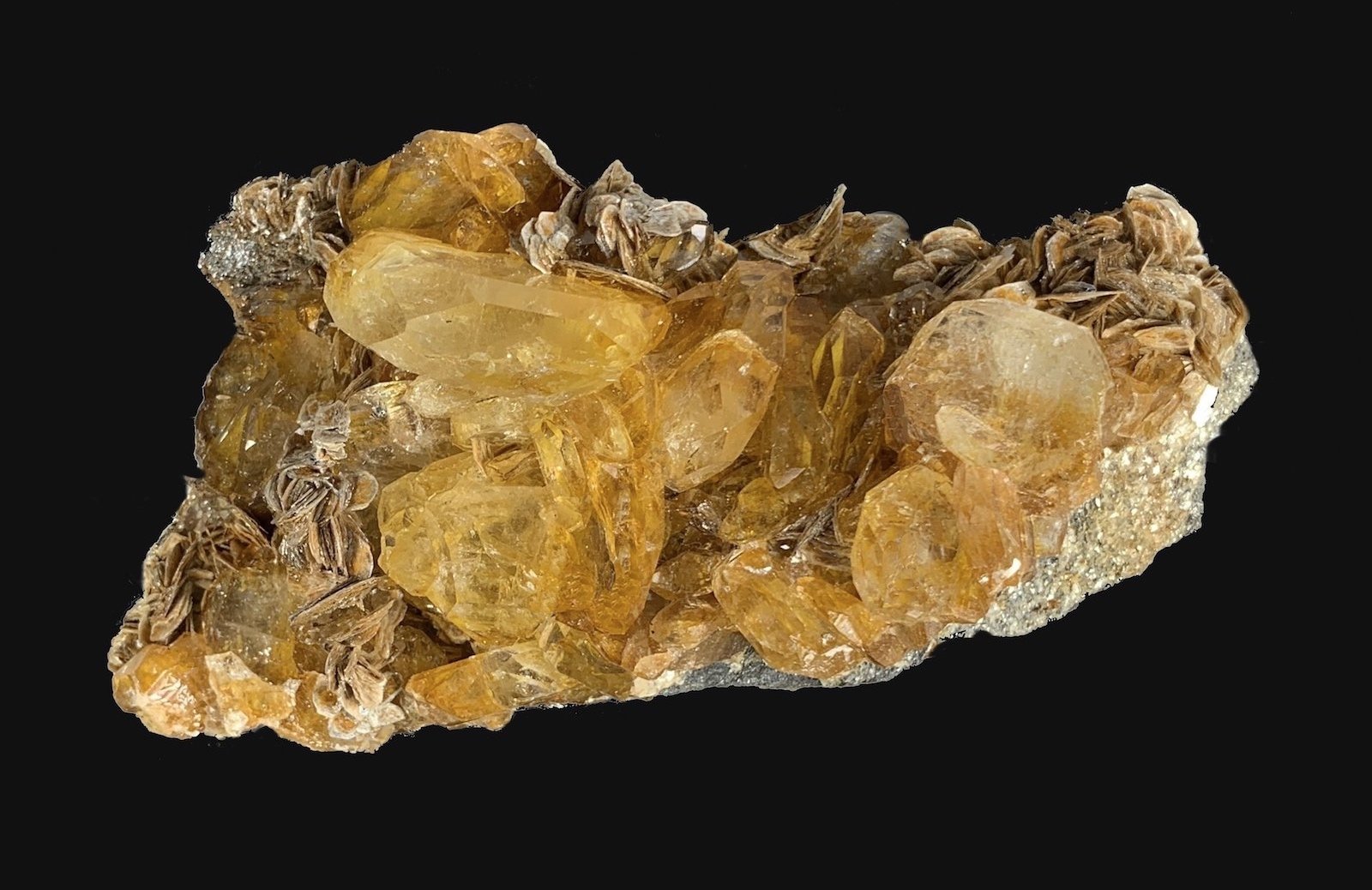 Berilo (variedad goshenita), Moscovita
12,2 x 6,2 cm.
(Autor: Xavier bordas)