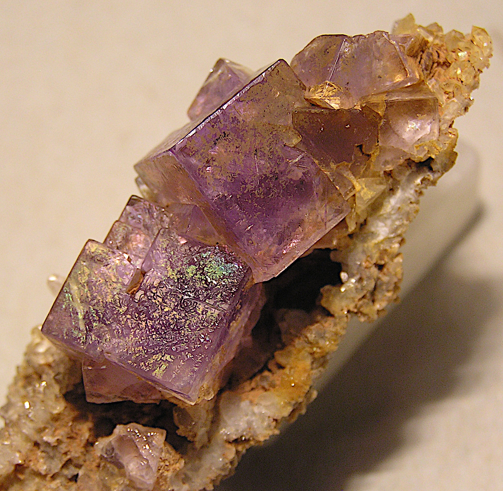 Fluorita, cuarzo
5 x 3 cm
(Autor: Frederic Varela)