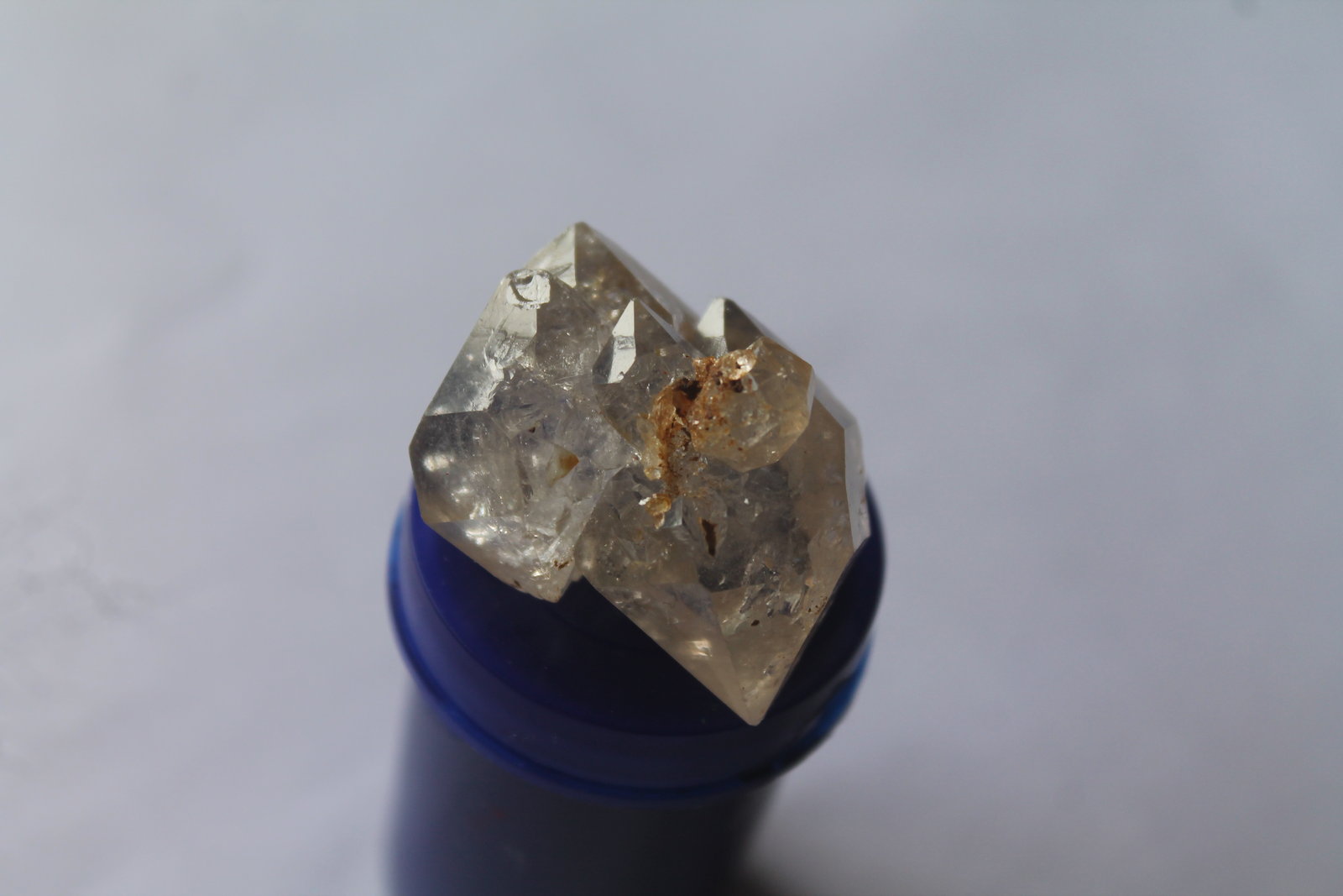 Cuarzo (variedad cristal de roca)
3 x 2 cm.
(Autor: Rafael varela olveira)