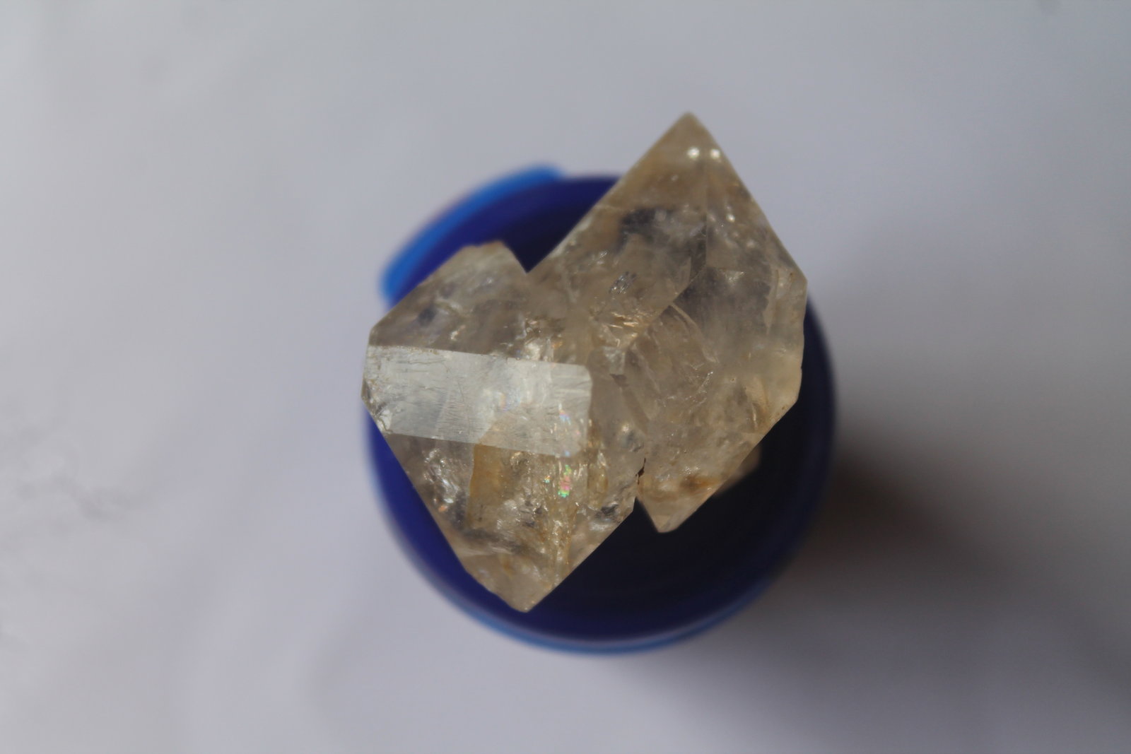 Cuarzo (variedad cristal de roca)
3 x 2 cm.
(Autor: Rafael varela olveira)
