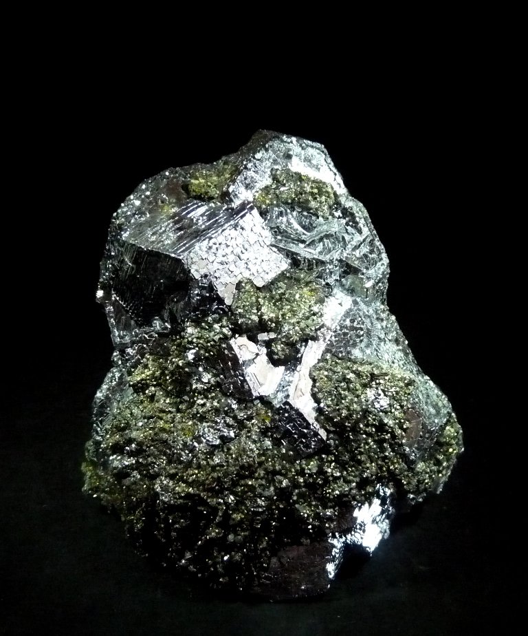Galena.
80x70 mm.
(Autor: Jesus Franquesa Baucells)